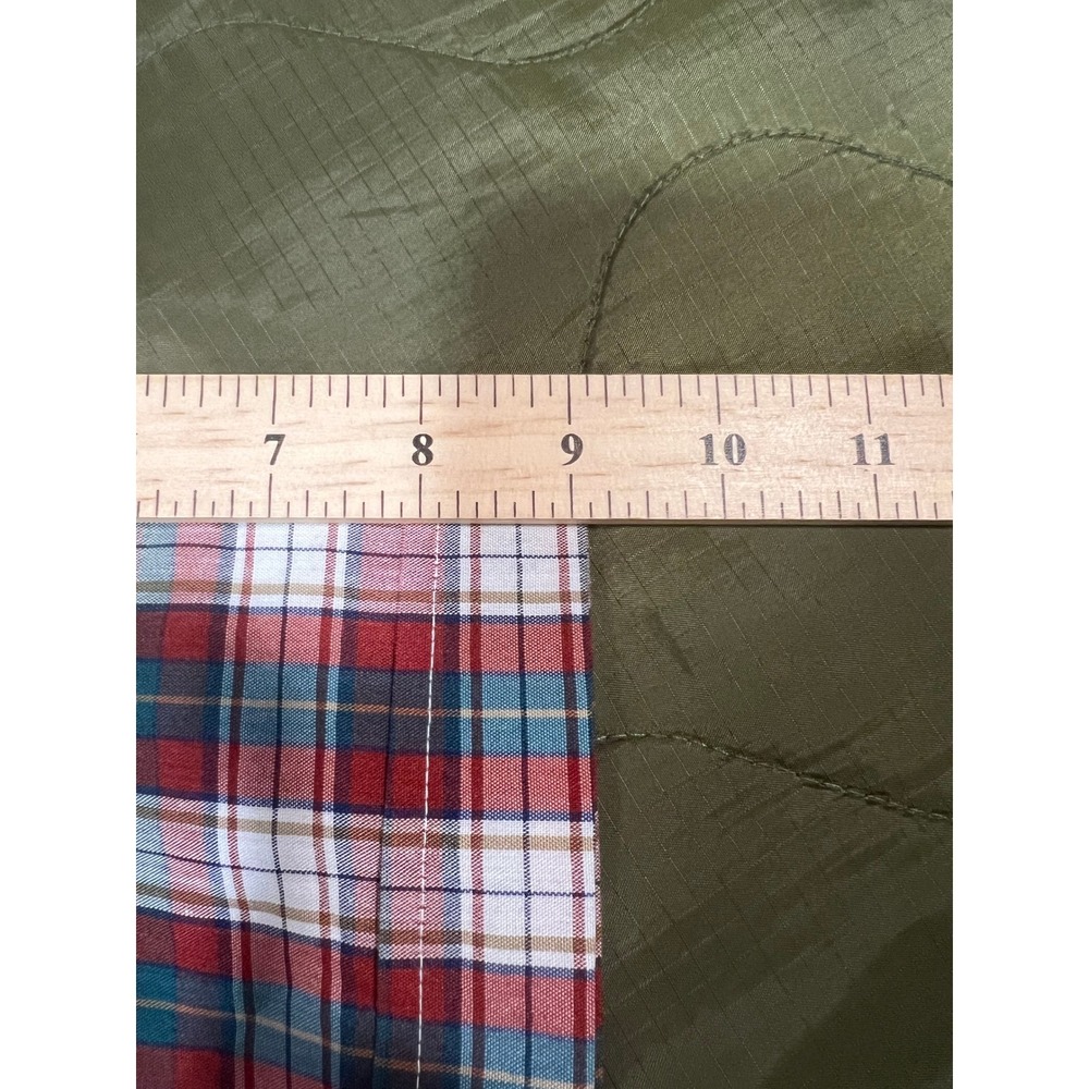 Panhandle Slim VTG Golden West Pearl Snap Men S Slim Fit Permanently Press Plaid - Picture 8 of 9